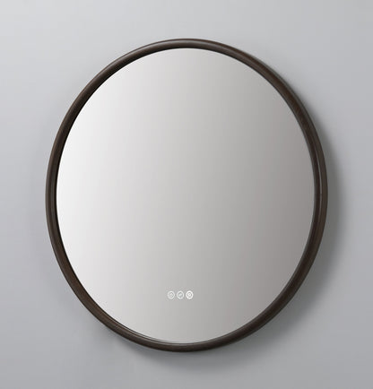 Mirror ZEN 30-inch Chestnut Oak (with LED Lighting)
