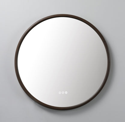 Mirror ZEN 30-inch Chestnut Oak (with LED Lighting)