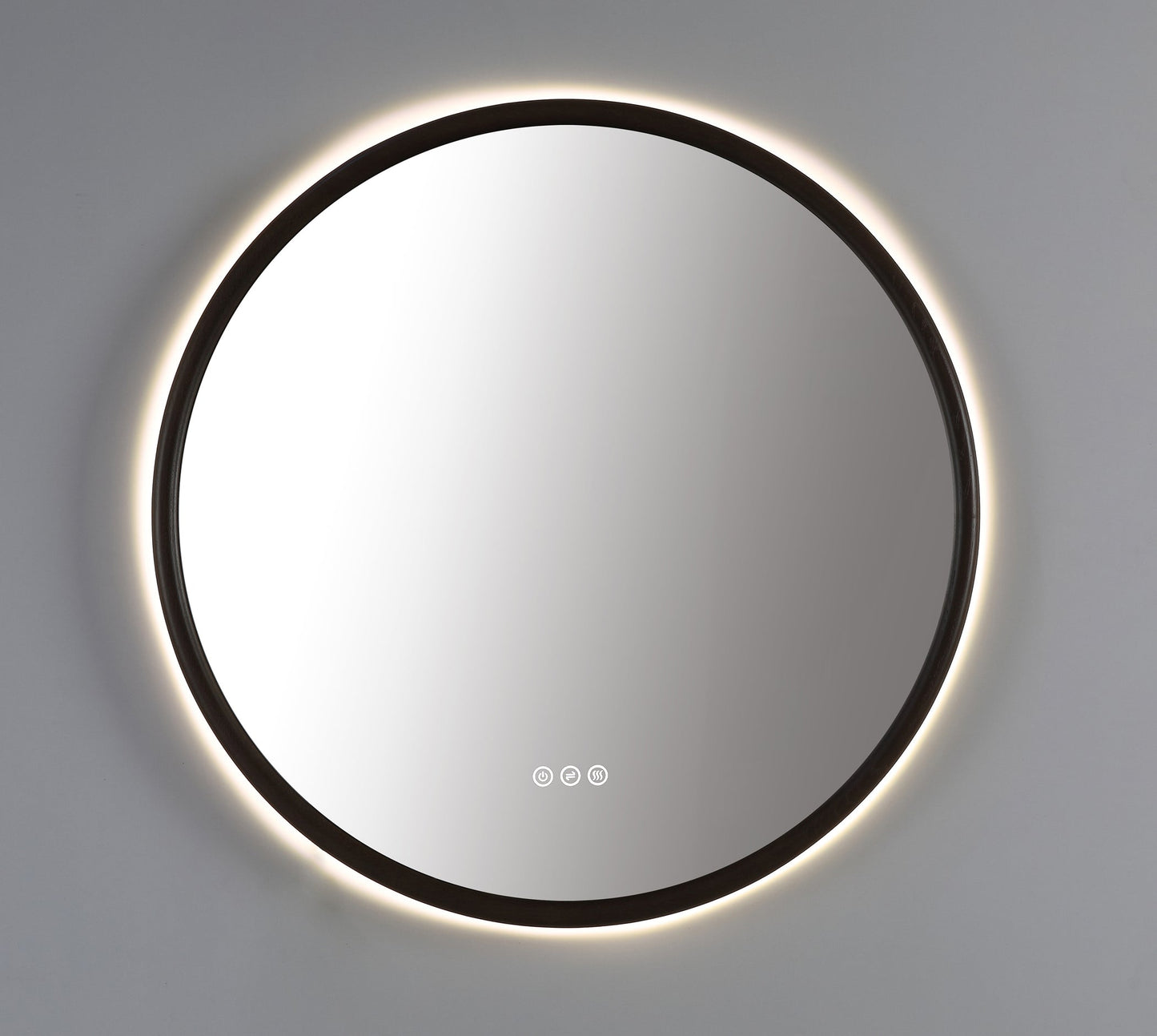 Mirror ZEN 36-inch Chestnut Oak (with LED Lighting)