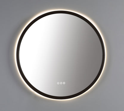 Mirror ZEN 36-inch Chestnut Oak (with LED Lighting)