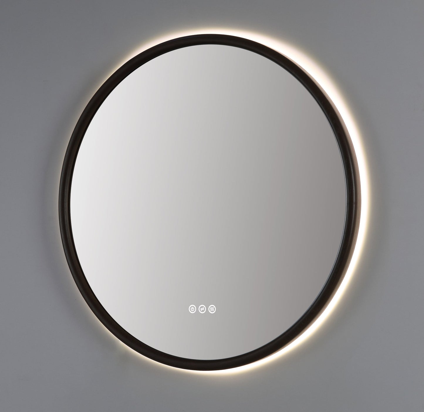 Mirror ZEN 36-inch Chestnut Oak (with LED Lighting)