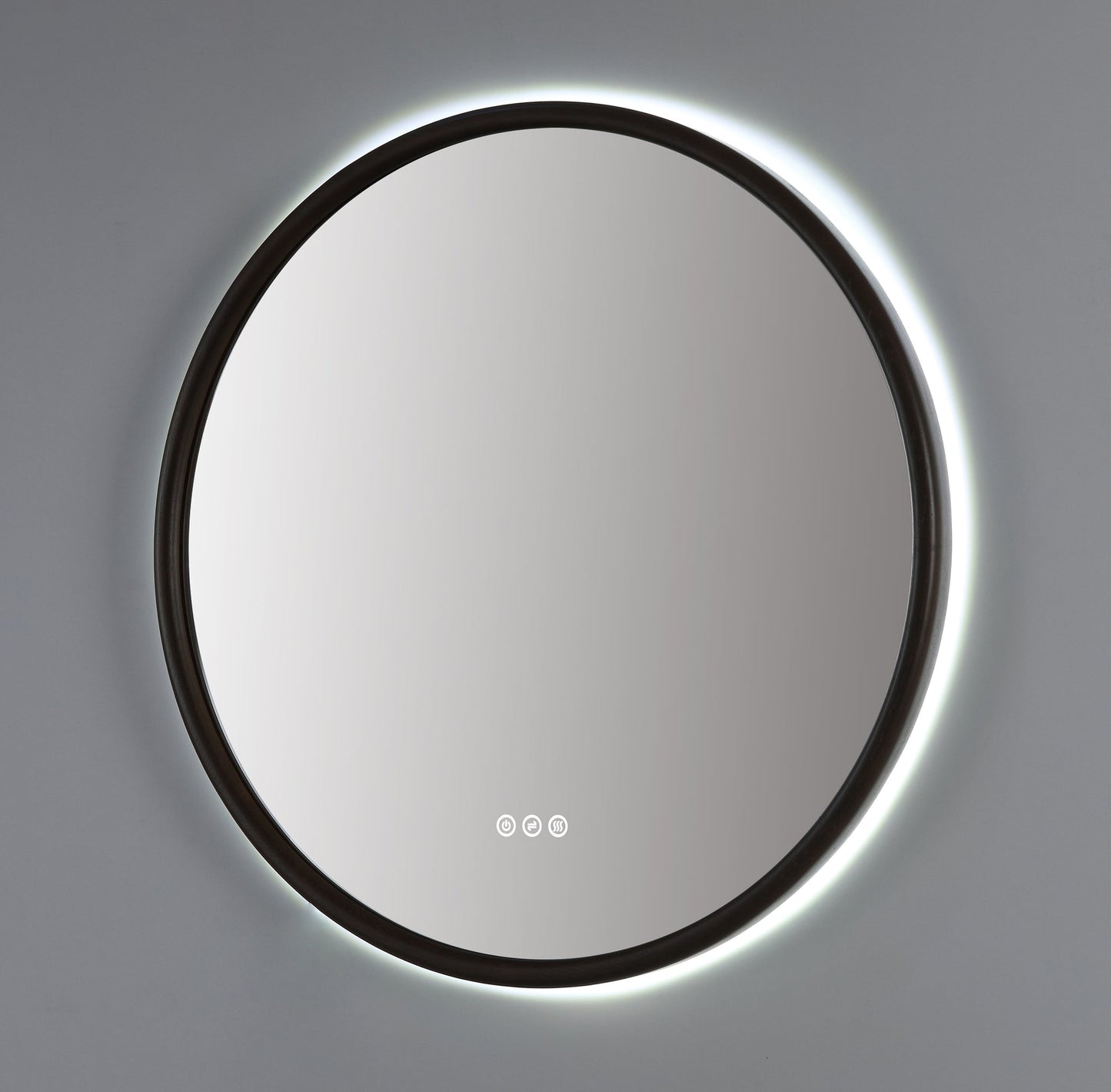 Mirror ZEN 36-inch Chestnut Oak (with LED Lighting)