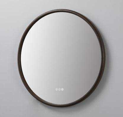 Mirror ZEN 36-inch Chestnut Oak (with LED Lighting)