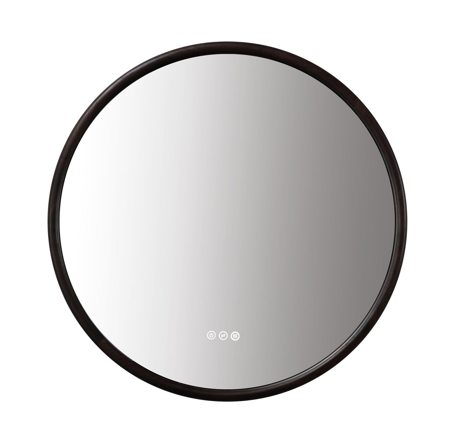 Mirror ZEN 36-inch Dark Walnut (with LED Lighting)