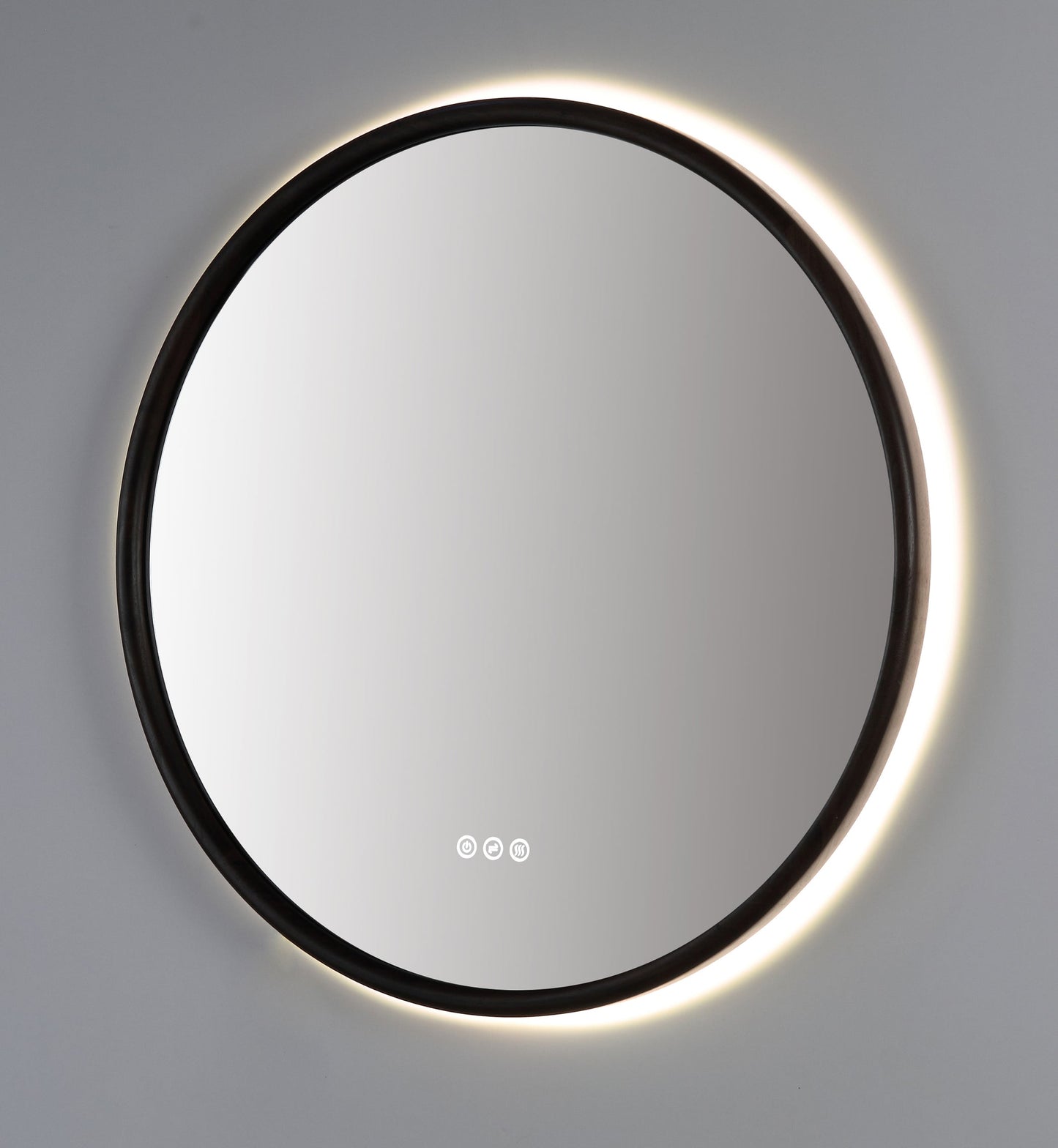 Mirror ZEN 36-inch Dark Walnut (with LED Lighting)