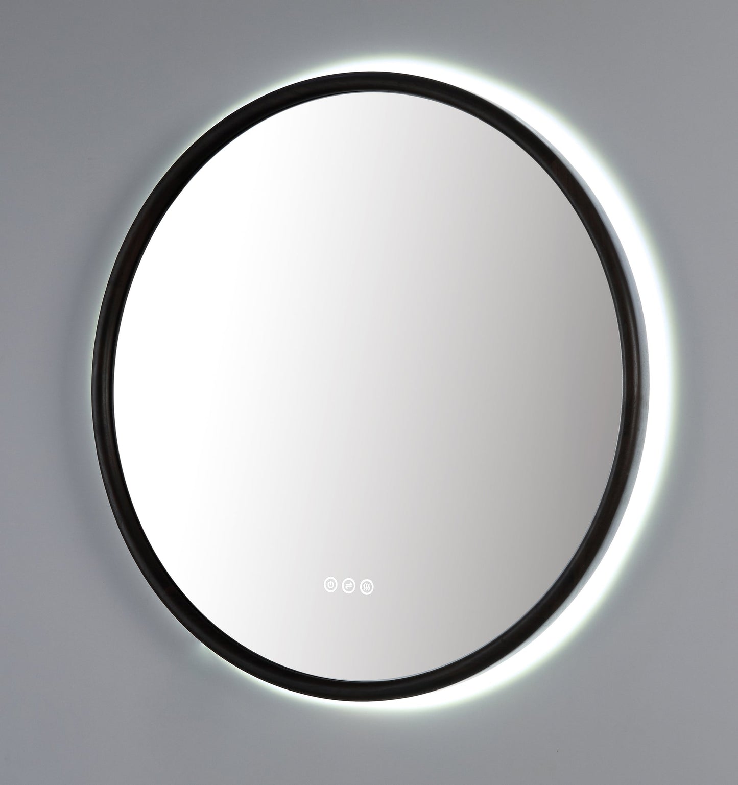 Mirror ZEN 36-inch Dark Walnut (with LED Lighting)