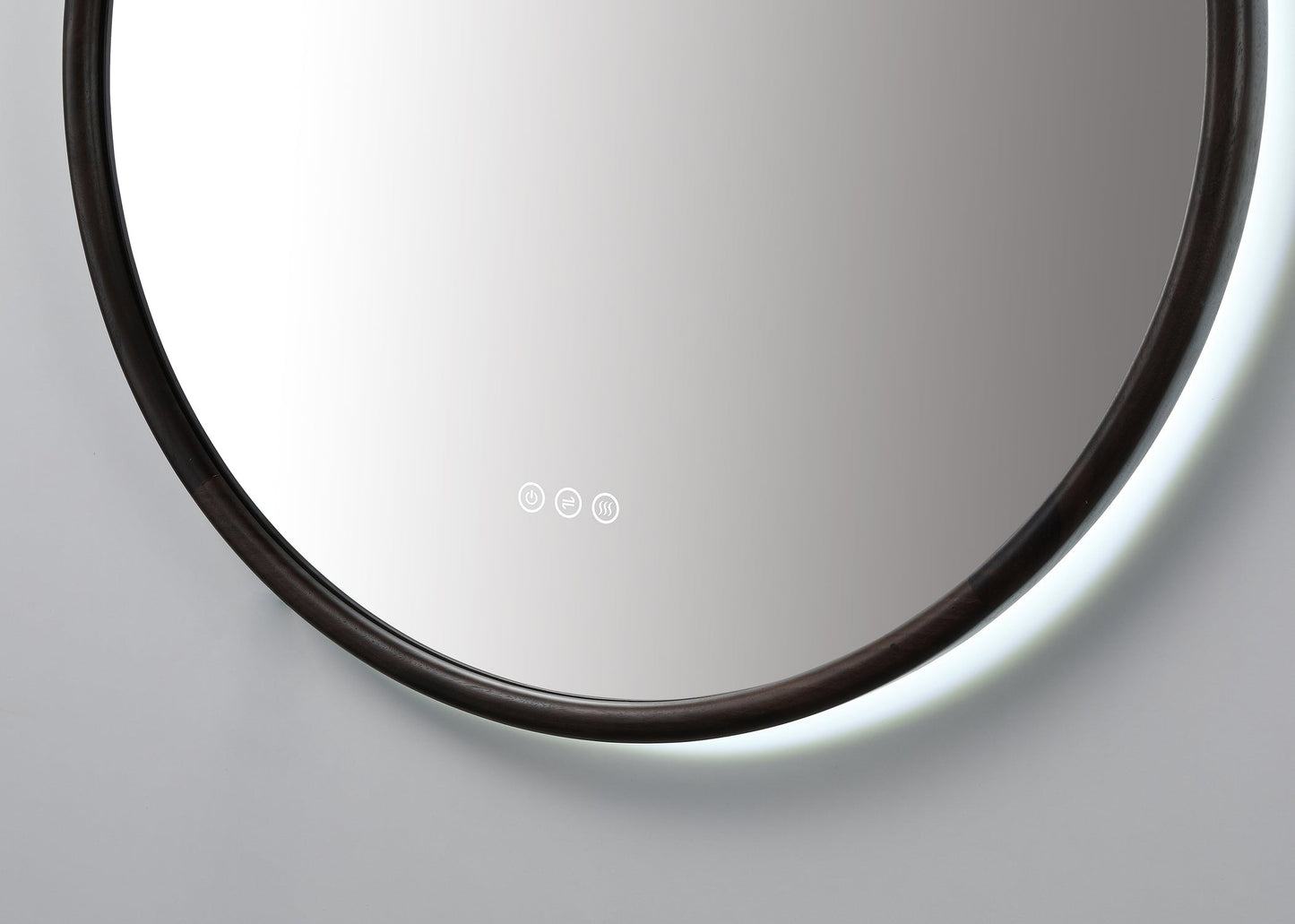 Mirror ZEN 36-inch Dark Walnut (with LED Lighting)