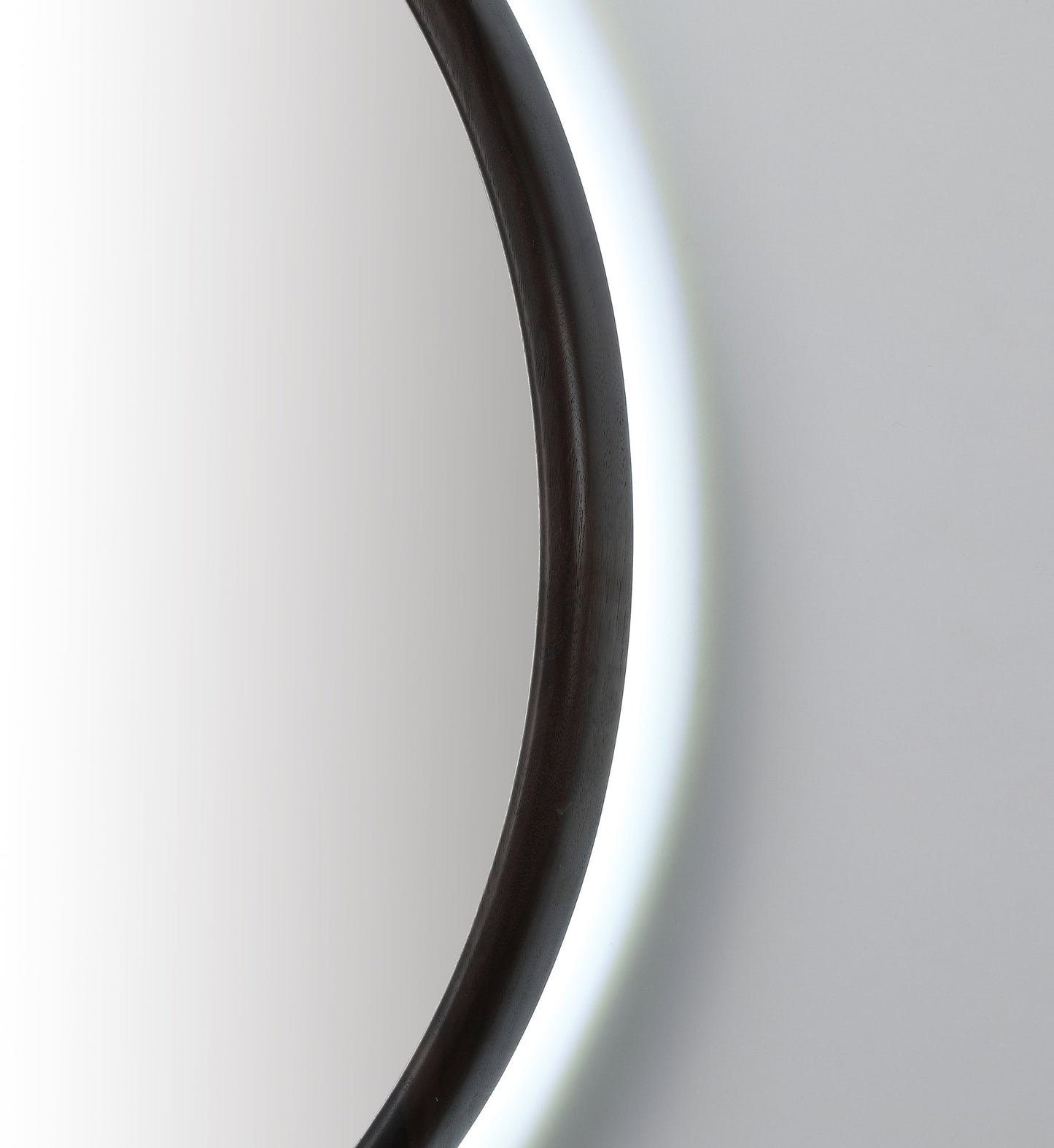 Mirror ZEN 36-inch Dark Walnut (with LED Lighting)