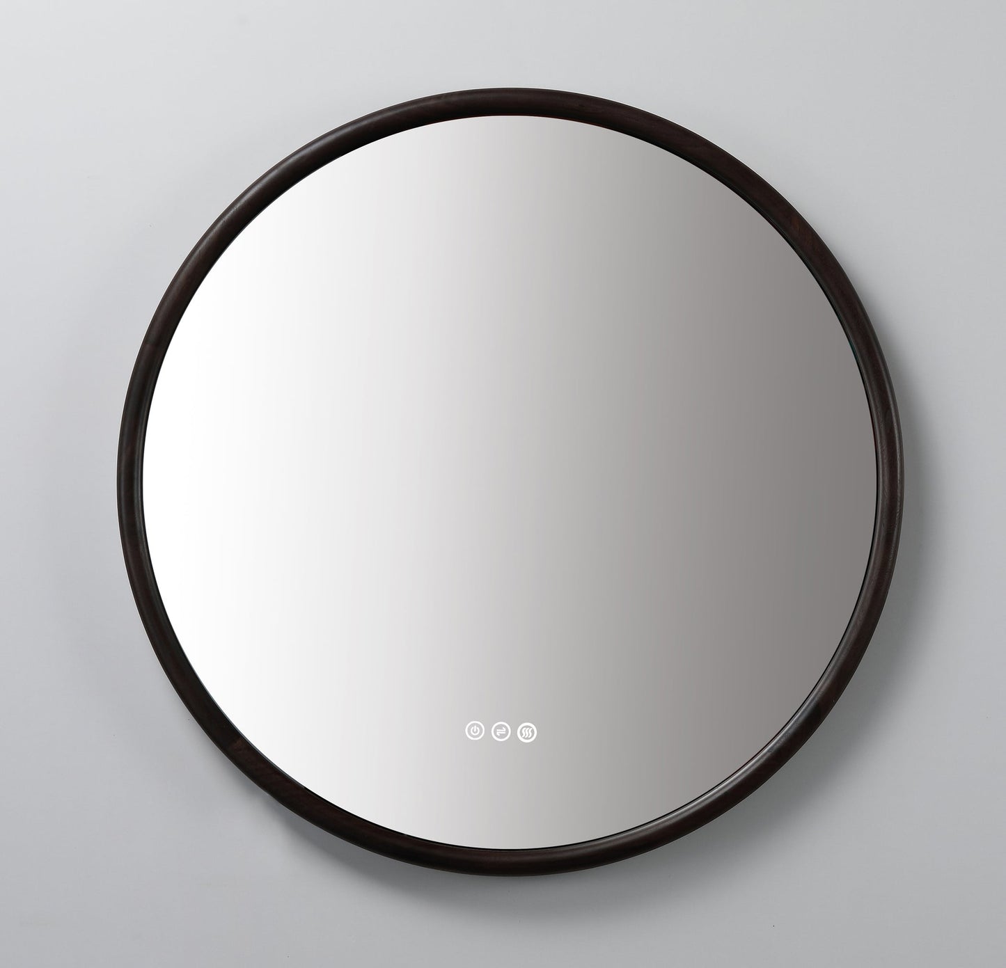 Mirror ZEN 36-inch Dark Walnut (with LED Lighting)