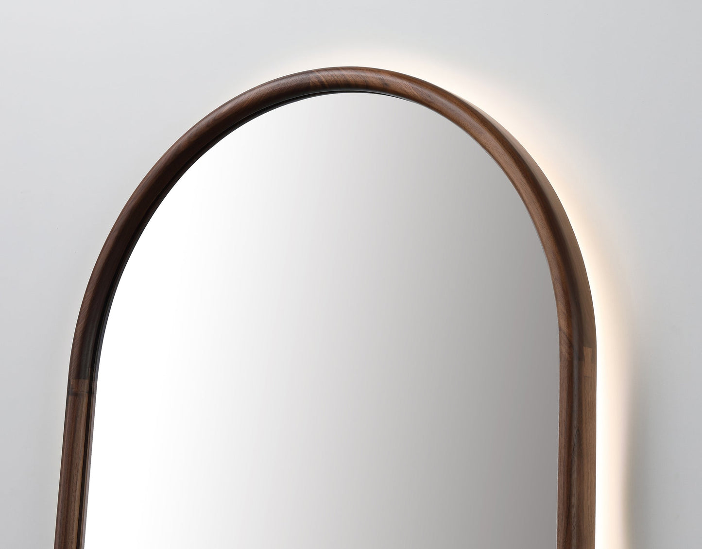 Mirror ZEN 24-inch Walnut (with LED Lighting)