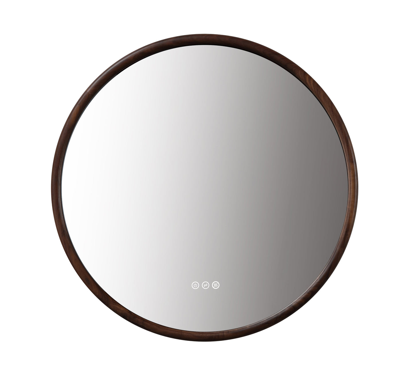 Mirror ZEN 36-inch Walnut (with LED Lighting)
