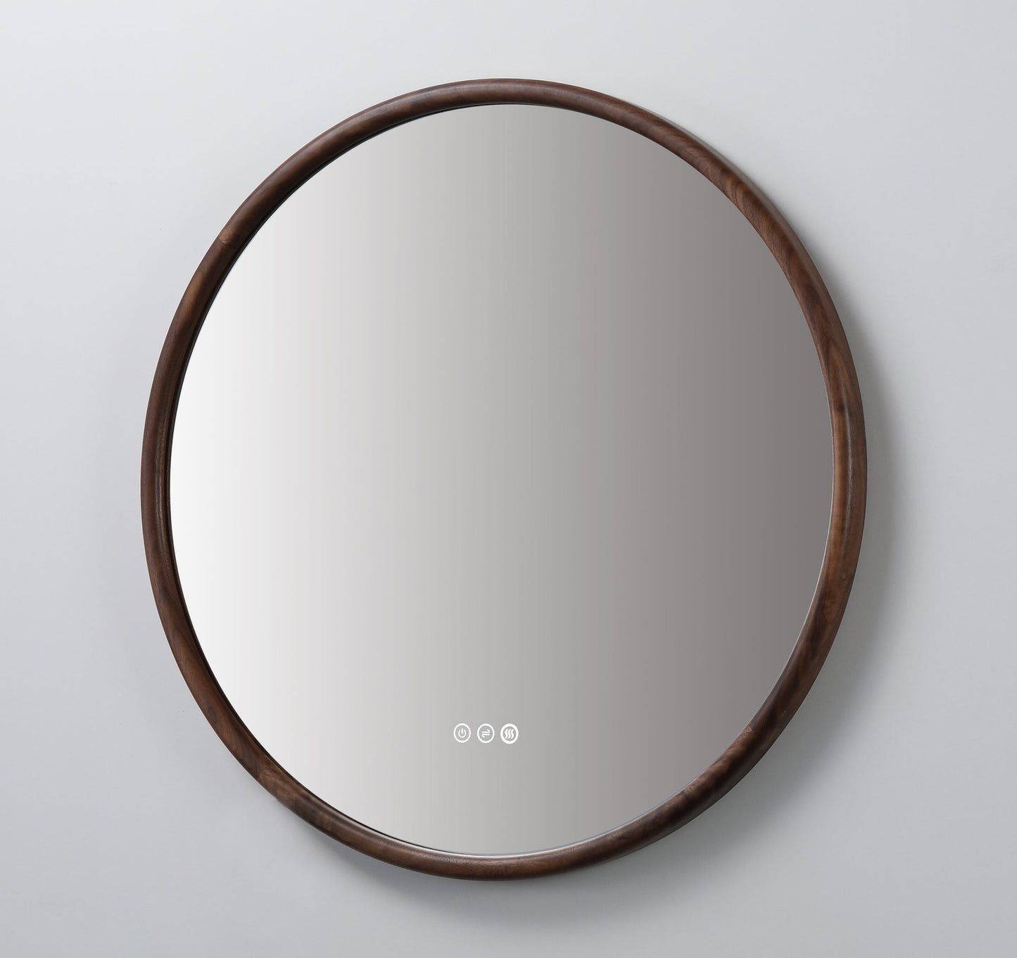 Mirror ZEN 36-inch Walnut (with LED Lighting)
