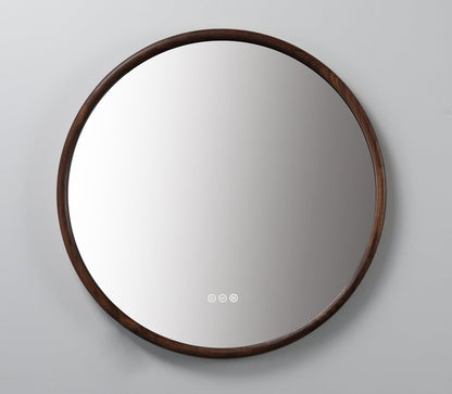 Mirror ZEN 36-inch Walnut (with LED Lighting)