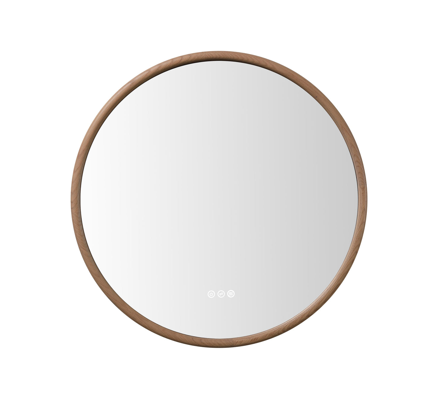 Mirror ZEN 30-inch Whitewash Oak (with LED Lighting)