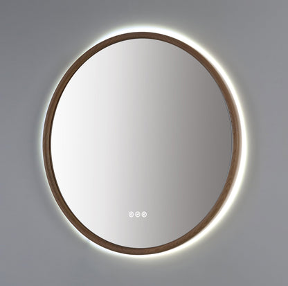 Mirror ZEN 30-inch Whitewash Oak (with LED Lighting)