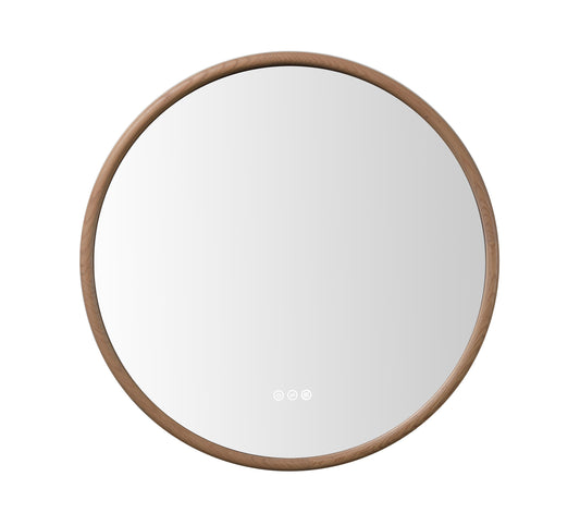 Mirror ZEN 36-inch Whitewash Oak (with LED Lighting)
