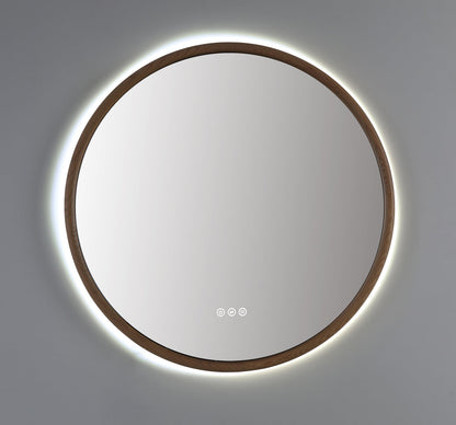 Mirror ZEN 36-inch Whitewash Oak (with LED Lighting)