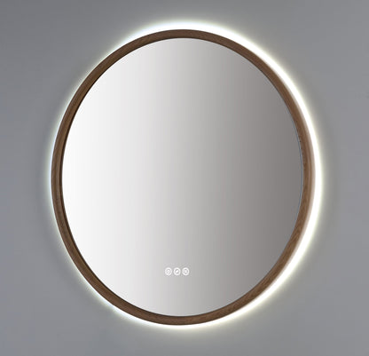 Mirror ZEN 36-inch Whitewash Oak (with LED Lighting)