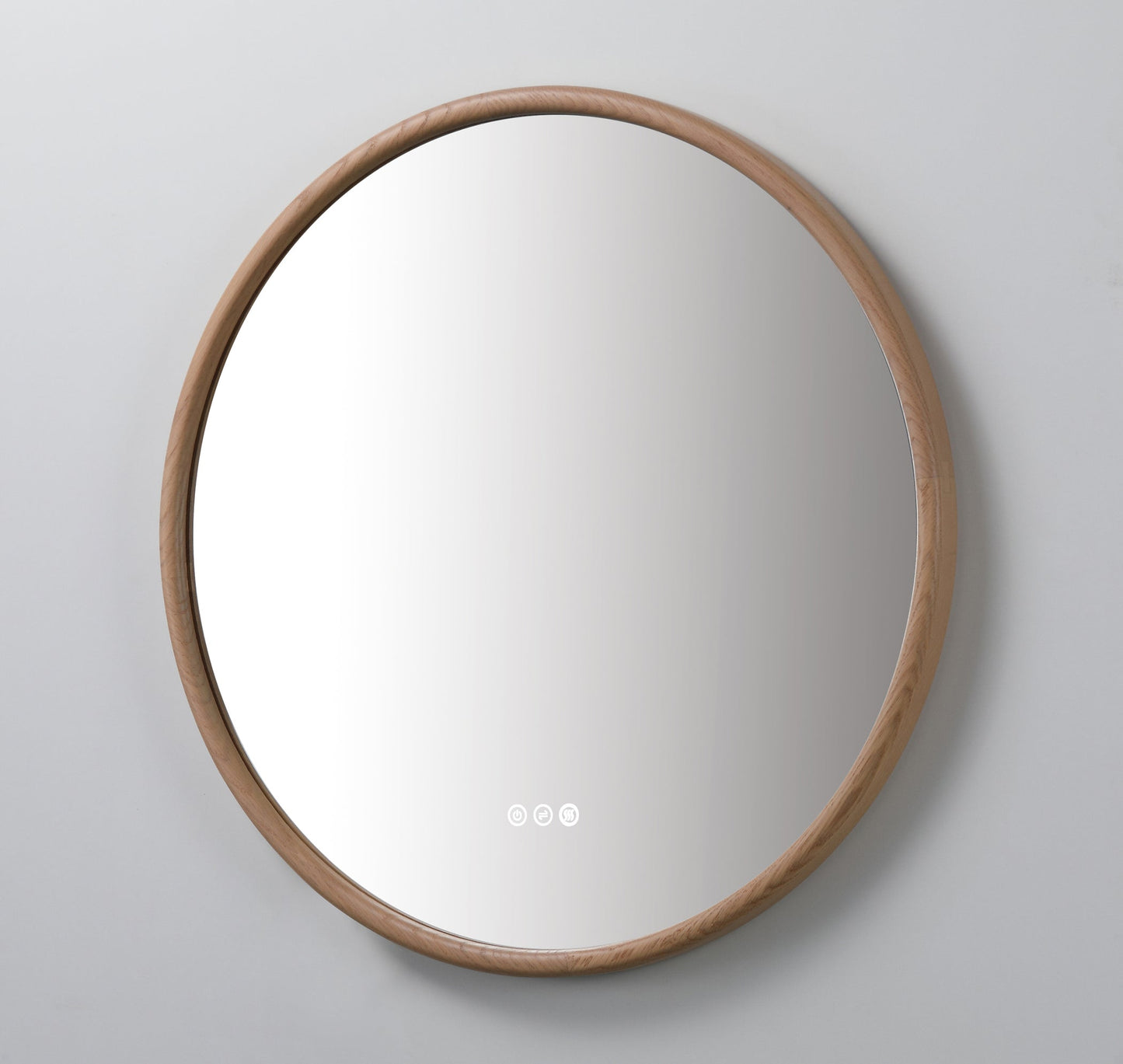 Mirror ZEN 36-inch Whitewash Oak (with LED Lighting)