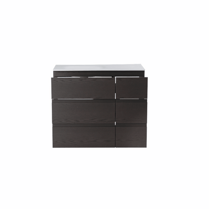 ROTHENBURG 42” CHARCOAL FREESTANDING MODERN BATHROOM VANITY