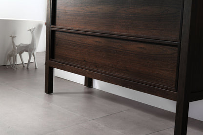 ANNECY 48” DARK WALNUT FREESTANDING MODERN BATHROOM VANITY