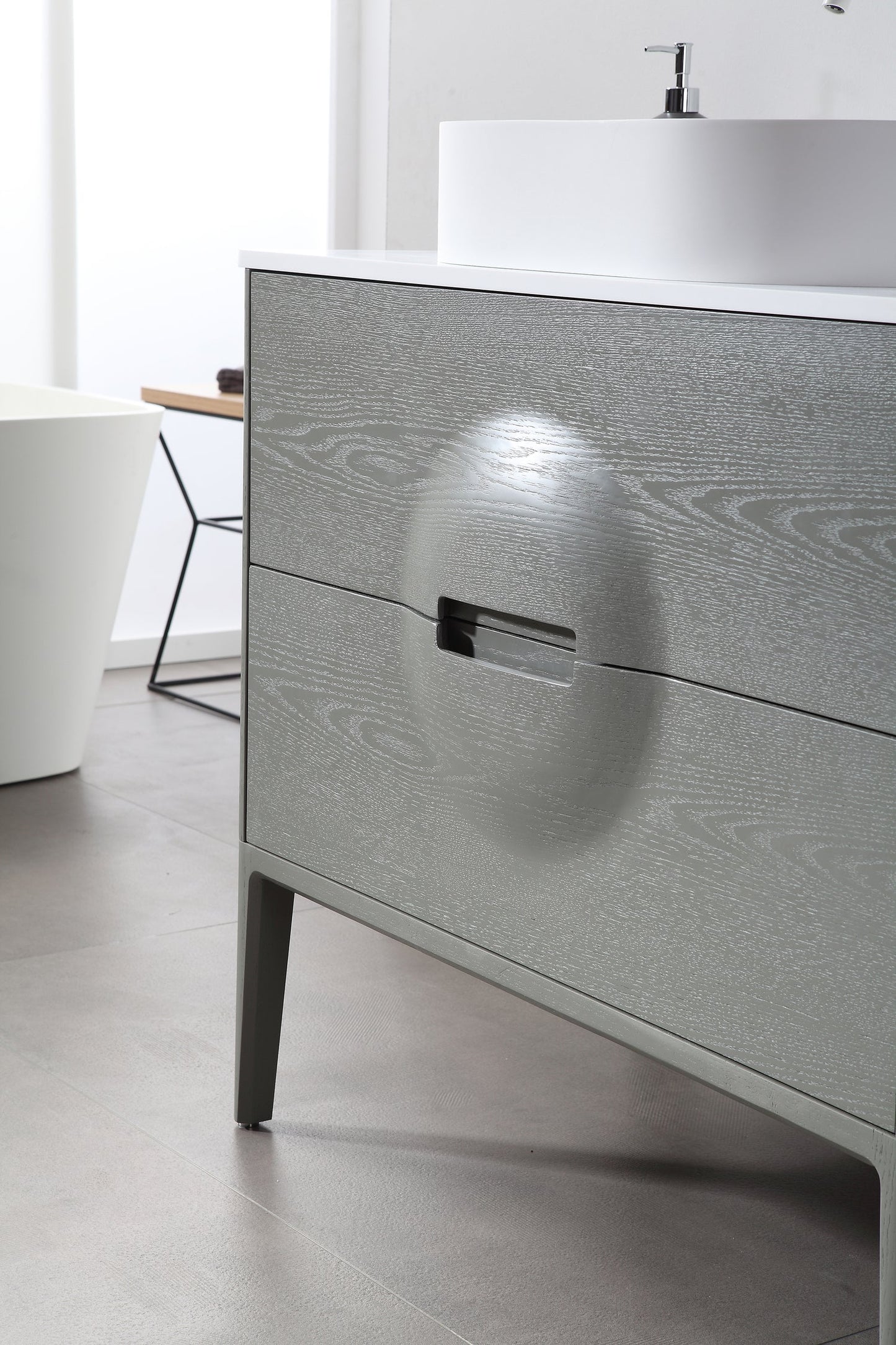 COLMAR 36” OLIVE GREEN FREESTANDING MODERN BATHROOM VANITY