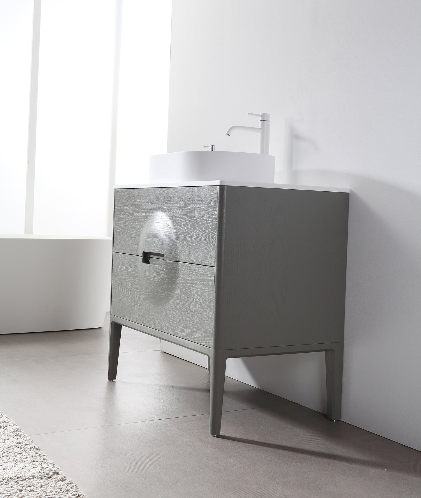 COLMAR 36” OLIVE GREEN FREESTANDING MODERN BATHROOM VANITY