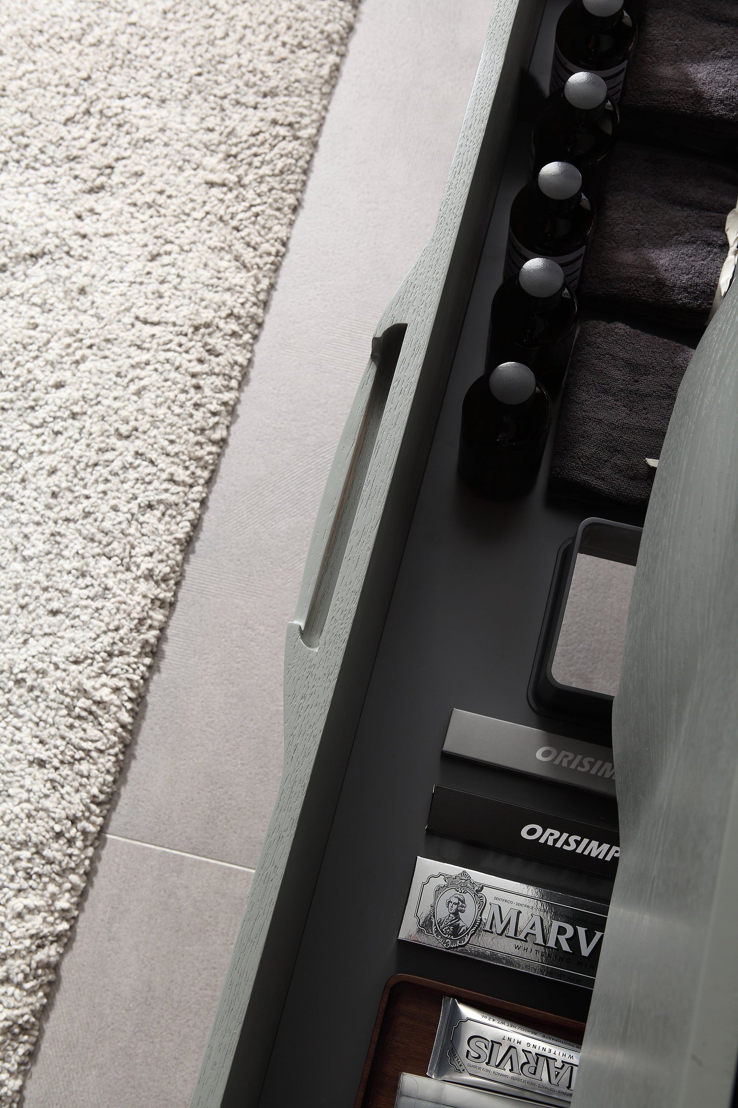 COLMAR 48” OLIVE GREEN FREESTANDING MODERN BATHROOM VANITY