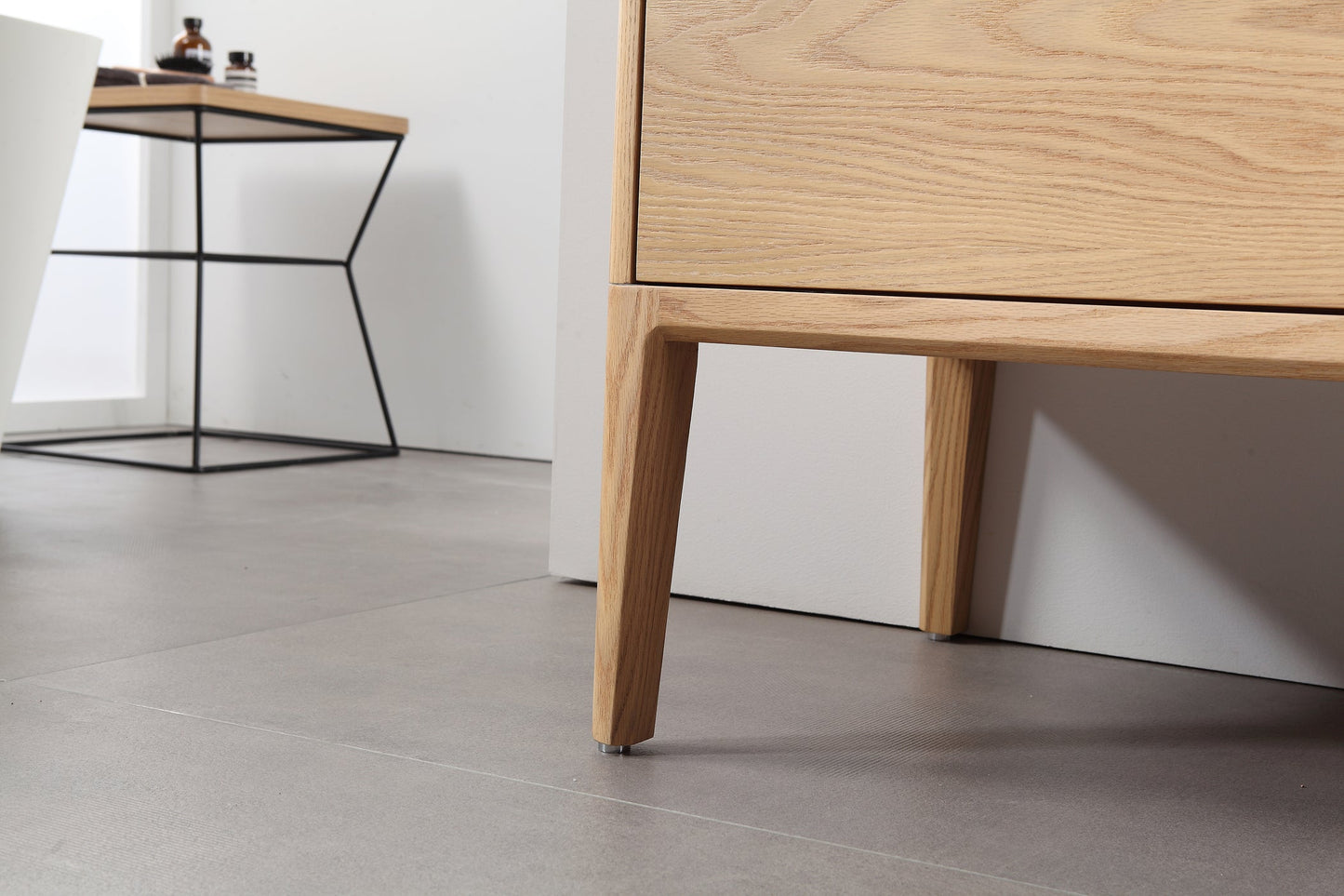 COLMAR 48” WHITEWASH OAK FREESTANDING MODERN BATHROOM VANITY