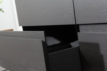 ROTHENBURG 72” CHARCOAL FREESTANDING MODERN BATHROOM VANITY