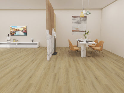 Antique Oak SPC flooring detail view