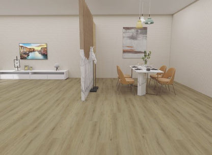 Antique Oak SPC flooring room view