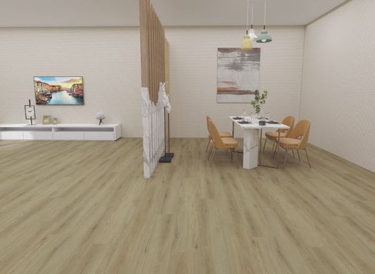 Antique Oak SPC flooring room view