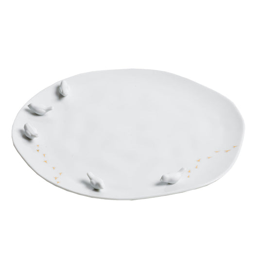 Porcelain Stories decorative bird plates