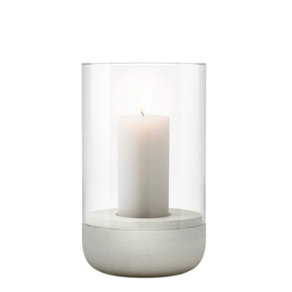 CALMA Hurricane Lamp Medium Concrete