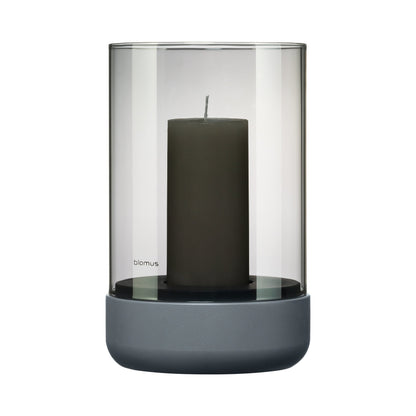 CALMA Hurricane Lamp Medium Steel Grey