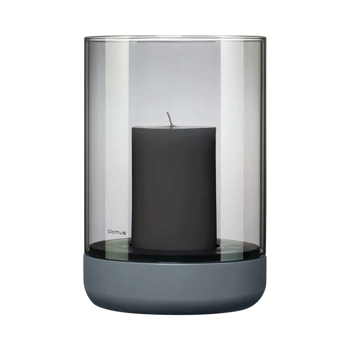 CALMA Hurricane Lamp Large Steel Grey