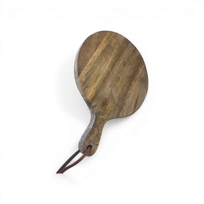 Bistro Round Mango Wood Paddle Board Set of 2 - Image 3