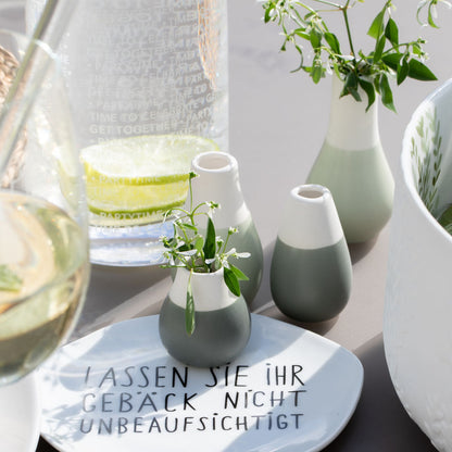 Ceramic Pastel Mini Vases Set of 4 – Scandinavian Vase Gift Set for Tiny Flowers or Buds product image