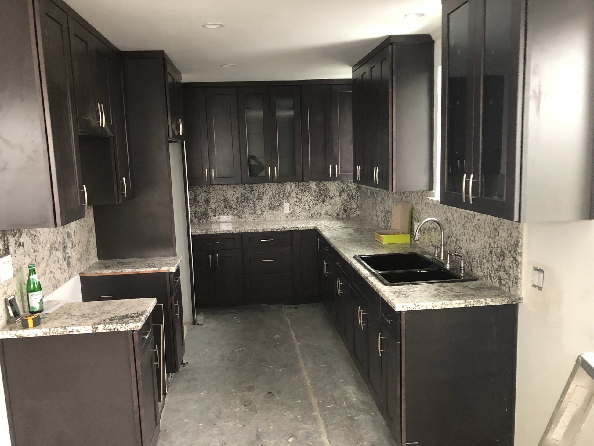 CINDER GREY finished kitchen