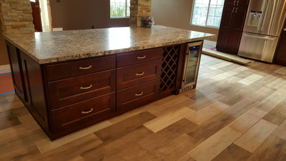 DARK SHAKER finished kitchen