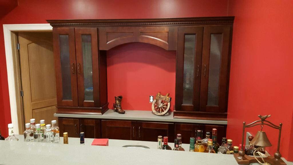 DARK SHAKER finished kitchen