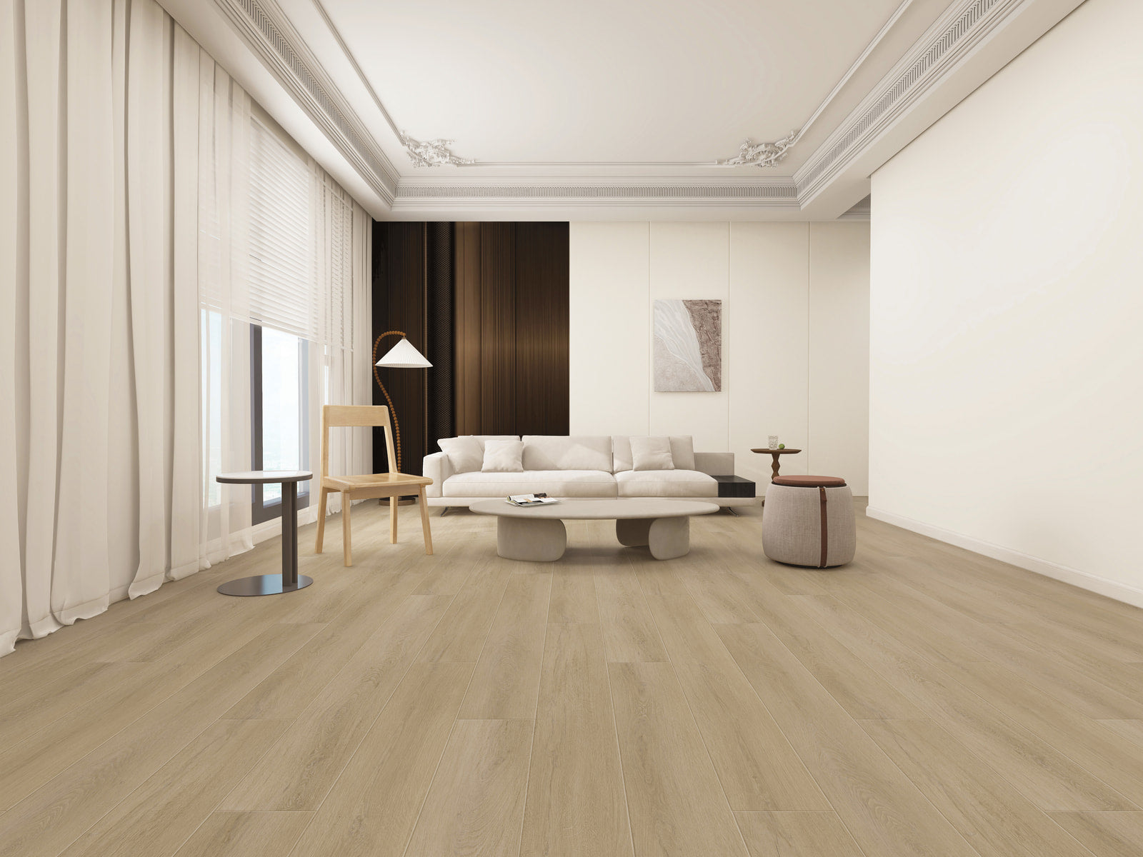 Driftwood Oak SPC Flooring – DF-0102 detail view