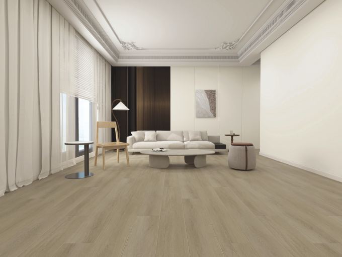 Driftwood Oak SPC Flooring – DF-0102 room view