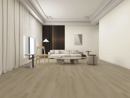 Driftwood Oak SPC Flooring – DF-0102 room view