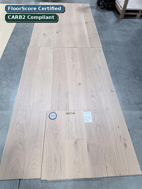 Tuscany Euro Luxe engineered European oak flooring — FloorScore Certified, CARB2 Compliant