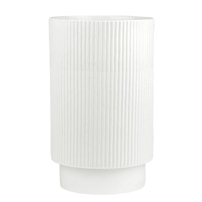 Friends of the Family Porcelain Vase for Flowers - White Minimalist Design product image