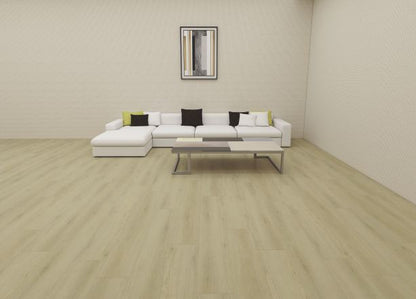 Golden Oak SPC flooring room view