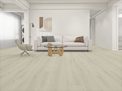 Ivory Oak SPC flooring room view
