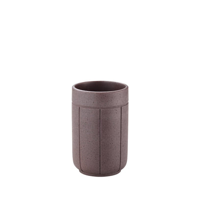 KUA Bathroom Tumbler & Toothbrush Holder - Cedar Wood